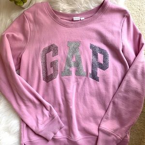 Gap glitter sweater crewneck size s